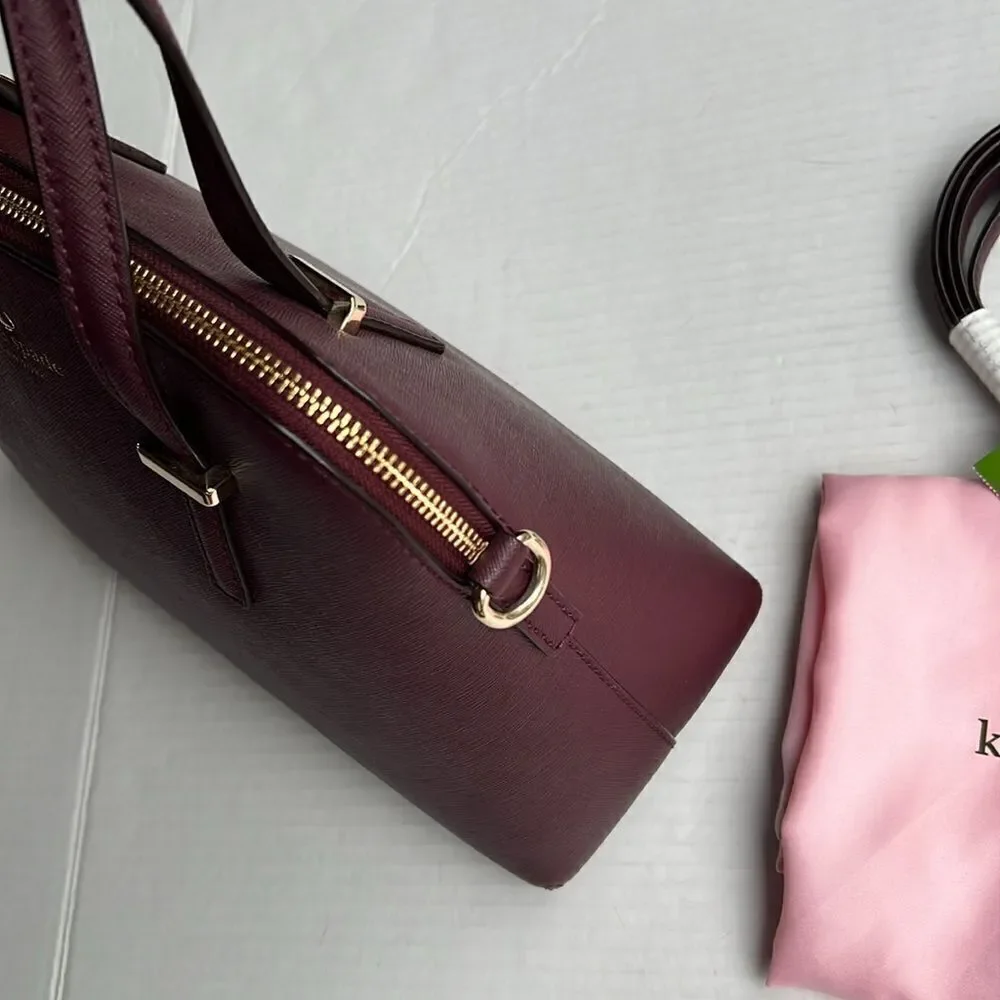 Kate Spade Cedar Street Maise Satchel - Mulled Wine